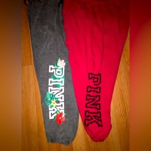 Bundle of 2 VS Pink Joggers size XL